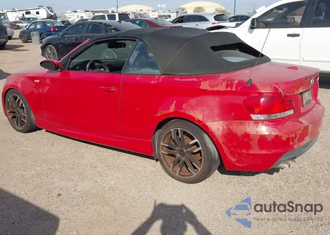 2009 BMW 135I z USA, uszkodzony, nr VIN WBAUN93529VK41117